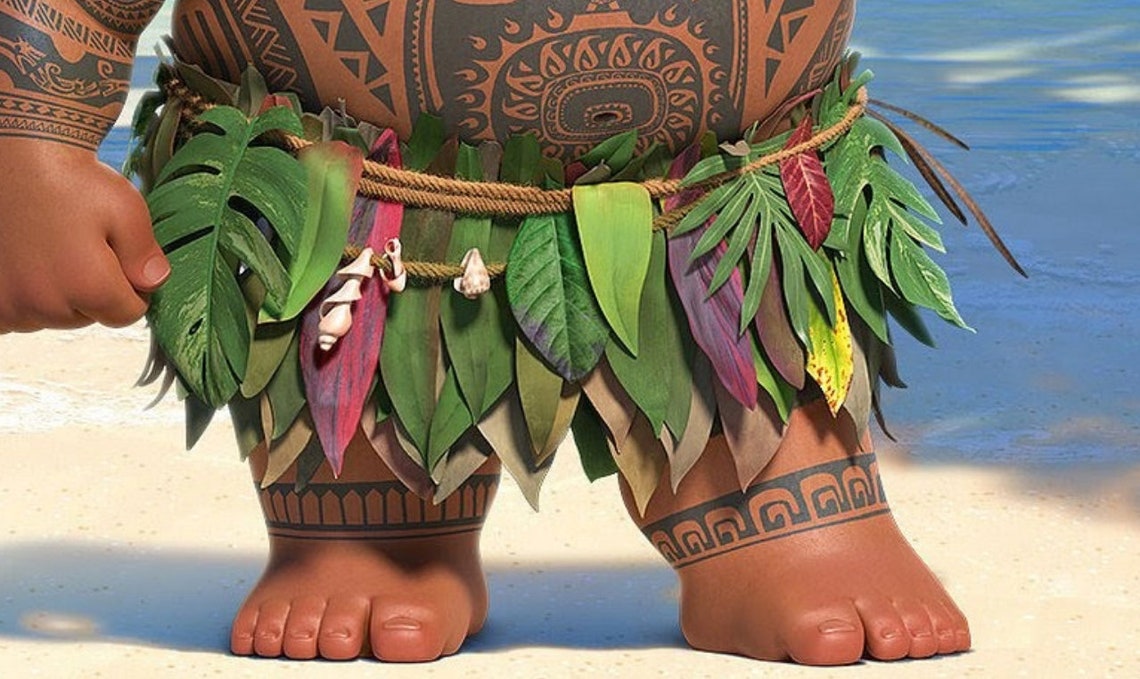 moana hula skirt