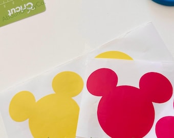 Mickey Mouse Vinyl Stickers