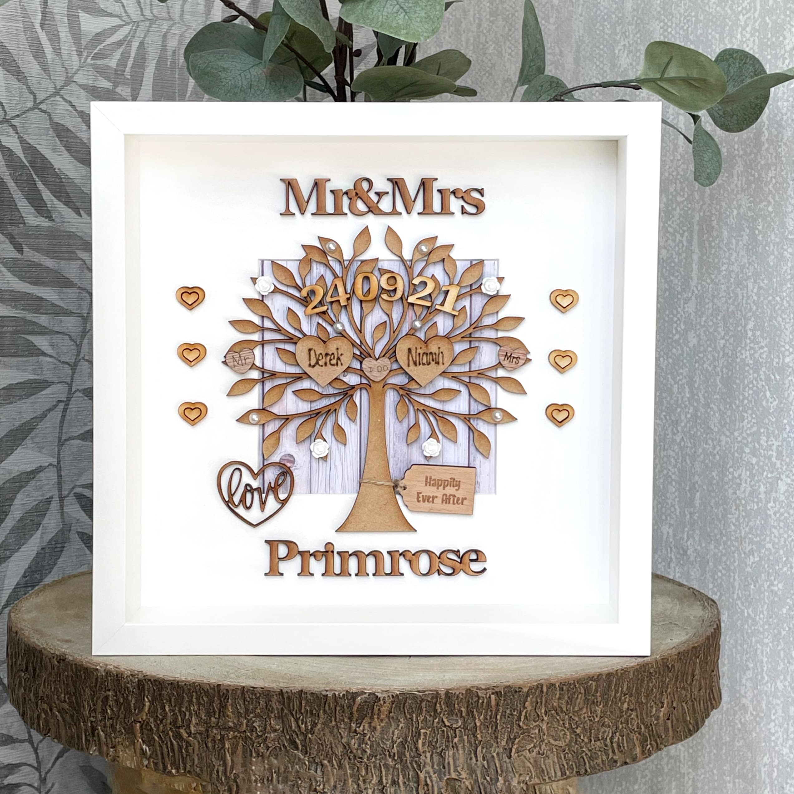 Personalised Wedding Gift Unique Wedding Gift for Couples Etsy
