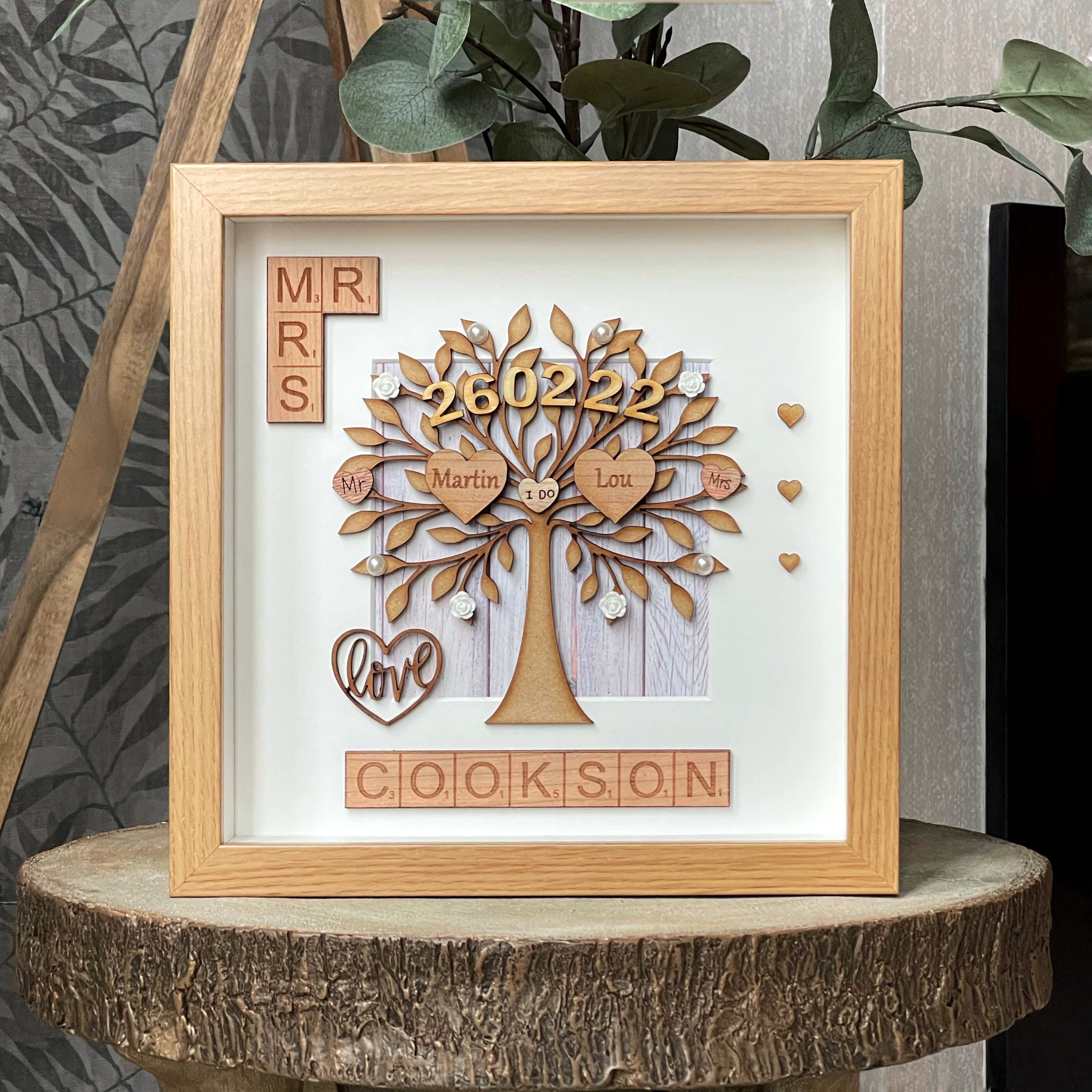 Wedding Gift. Unique Wedding Gift for Couples. Engraved Names. Etsy UK