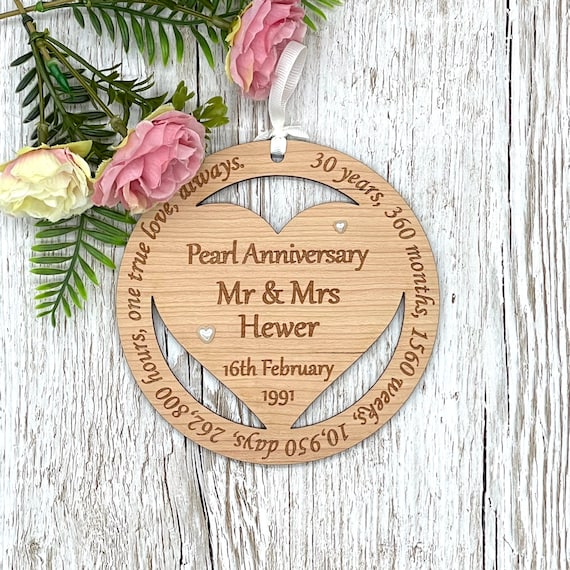 30th wedding clearance anniversary gift