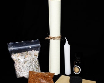 Attraction Spell Kit Vegan Organic Herb Magic Pagan Wicca Wiccan Spells Ritual Natural