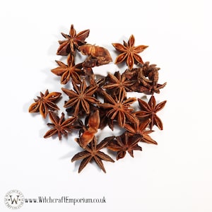 Star Anise - Herb Organic Natural Vegan Pagan Wicca Wiccan Spell Potion Ritual Magic Magick Energy Tea