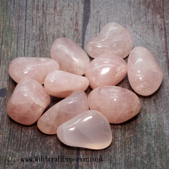 Quartz (Rose) Stone Crystal Gemstone Mineral Pagan Wicca Wiccan Magic  Spell Ritual Real Genuine Natural