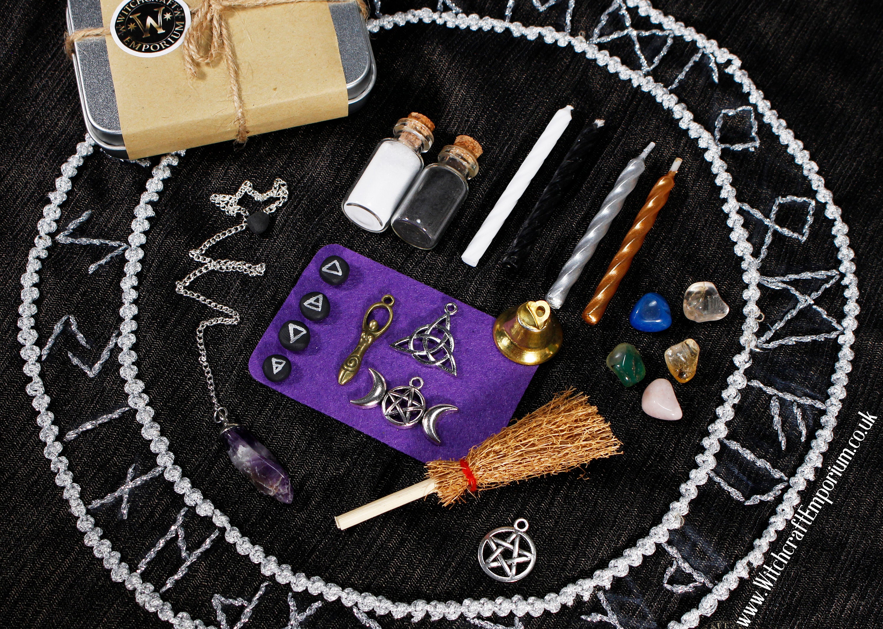 Mini Witch Kit, Altar Kit - What I Offer - Three Crows Coven