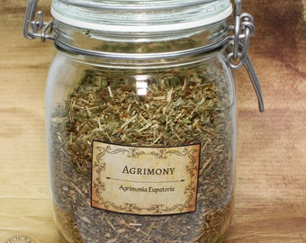 Agrimony - Herb Organic Natural Vegan Pagan Wicca Wiccan Spell Potion Ritual Magic Magick Energy Tea