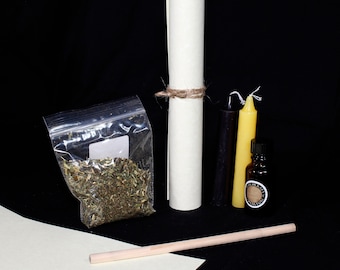 Change Bad Luck to Good Spell Kit Vegan Organic Herb Magic Pagan Wicca Wiccan Spells Ritual Natural