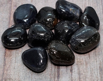 Black Onyx - Stone Crystal Gemstone Mineral Pagan Wicca Wiccan Magic Spell Ritual Real Genuine Natural