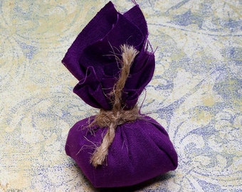 Third Eye-Custom Made Mojo Medicine Bag filled with herbs & stones from Mother Nature - Pagan Wicca Wiccan Spell Magic Ritual