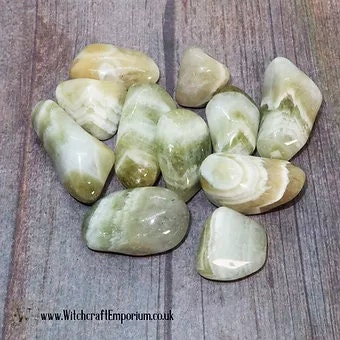 Prasiolite - Stone Crystal Gemstone Mineral Pagan Wicca Wiccan Magic Spell Ritual Real Genuine Natural