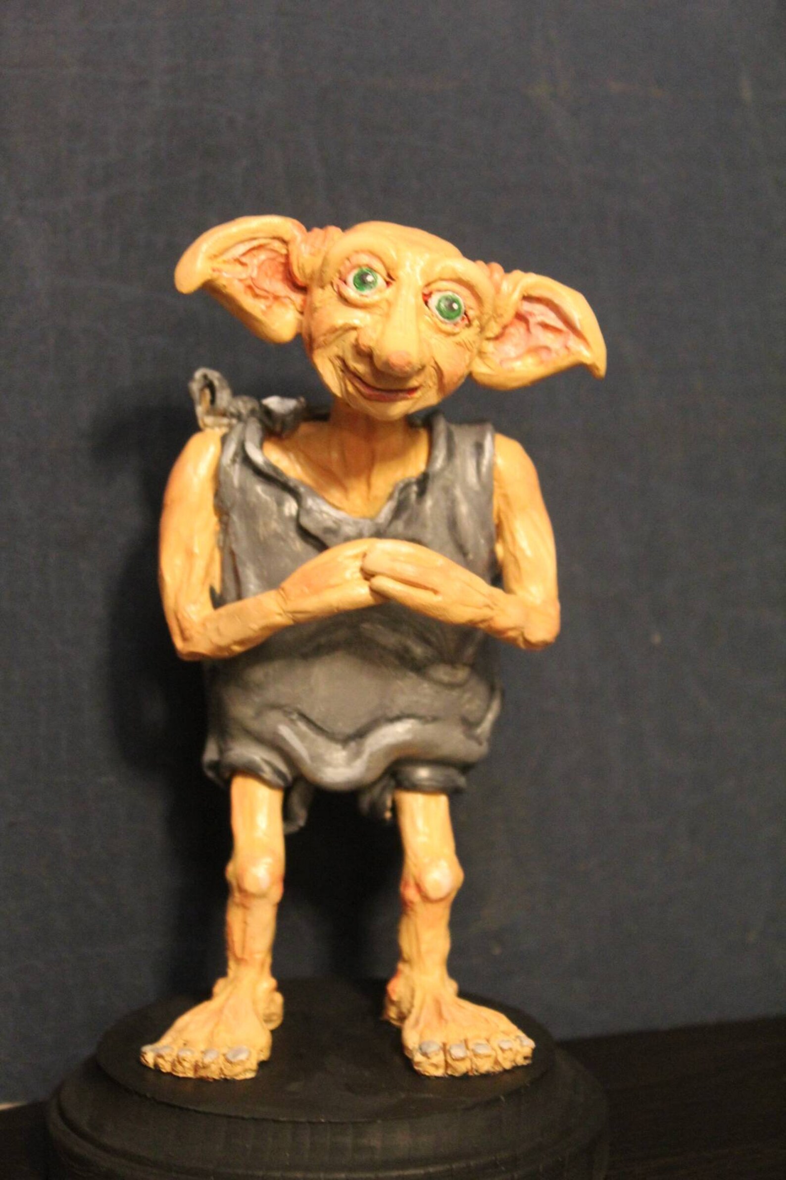 Dobby from polymer clay.Dobby is free. Harry Etsy