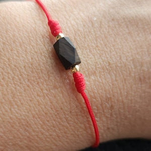 Original Bracelet Azabache string protección Bracelet natural Red String Bracelet, Adjustable Protection With Azabache.