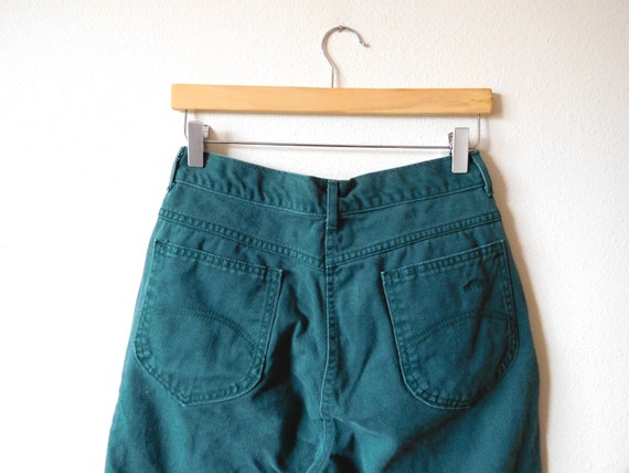 forest green mom jeans