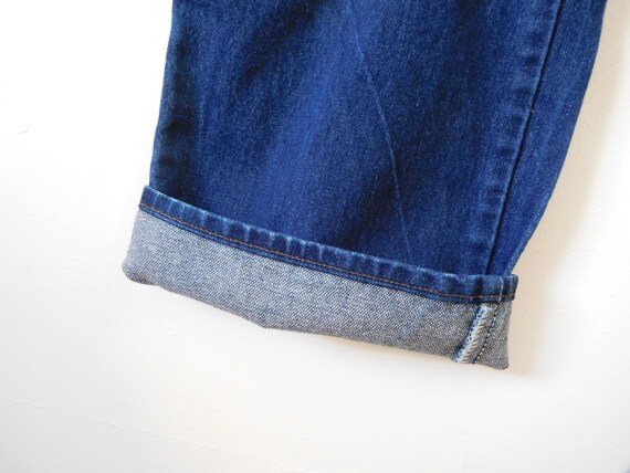 Waist 32 Wrangler Denims Vintage 1970s 1980s Dark… - image 9