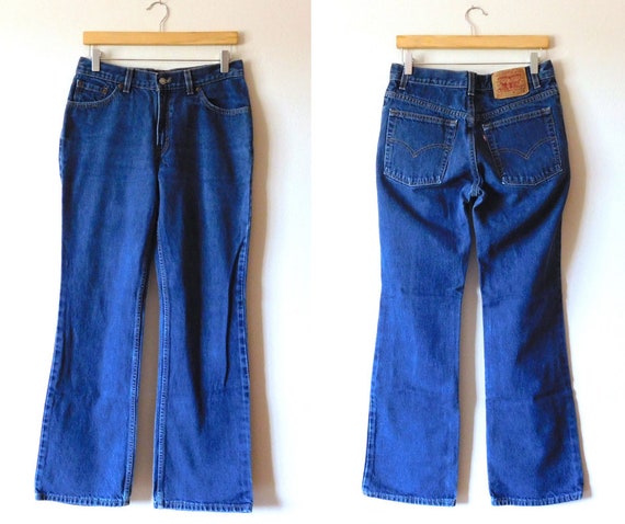 Waist 31 Levi's 517 Vintage 1990s Bootcut Slim cu… - image 3