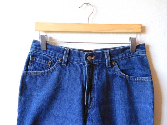 Waist 31 Levi's 517 Vintage 1990s Bootcut Slim cu… - image 4