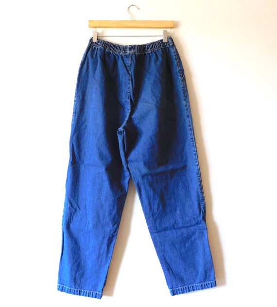 Waist 28 Cabin Creek Elastic Waistband Jeans Vintage 1990s 90s Etsy