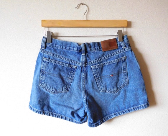 iconic denim shorts