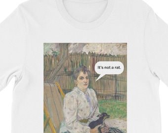No es una rata es una camiseta de chihuahua Funny Art // Chihuahua Gift