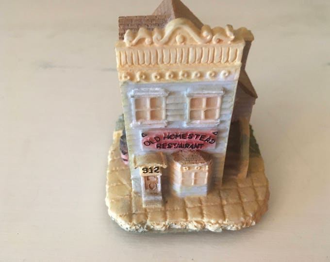AH44 Old Homestead Restaurant International Resourcing Services 1994 house collectible collection vintage