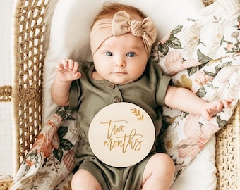 Monthly Milestone Set Baby Milestone Wooden Markers Baby Milestone Cards Baby Milestone Blocks Monthly Milestones Baby Milestones