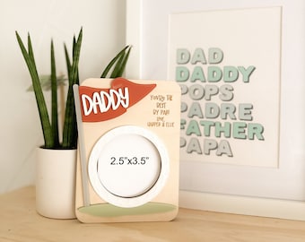 Father's Day Photo Magnet Photo Frame Magnet