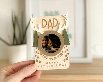 Father's Day Photo Magnet Photo Frame Magnet