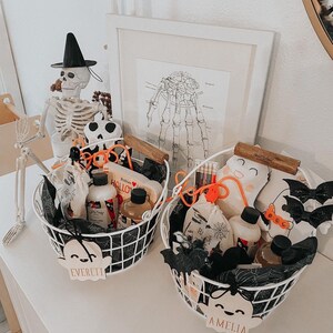 Ghost Tag Halloween Tags Name Tags Halloween Bucket Tags Custom Name Tags Halloween Decor Halloween Gifts Halloween Boo Basket image 5