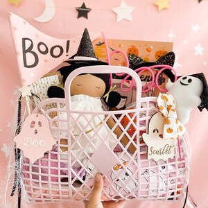 Ghost Tag Halloween Tags Name Tags Halloween Bucket Tags Custom Name Tags Halloween Decor Halloween Gifts Halloween Boo Basket image 2