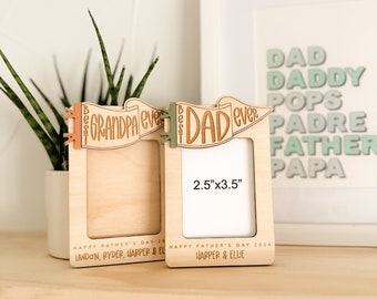 Father's Day Photo Magnet Photo Frame Magnet