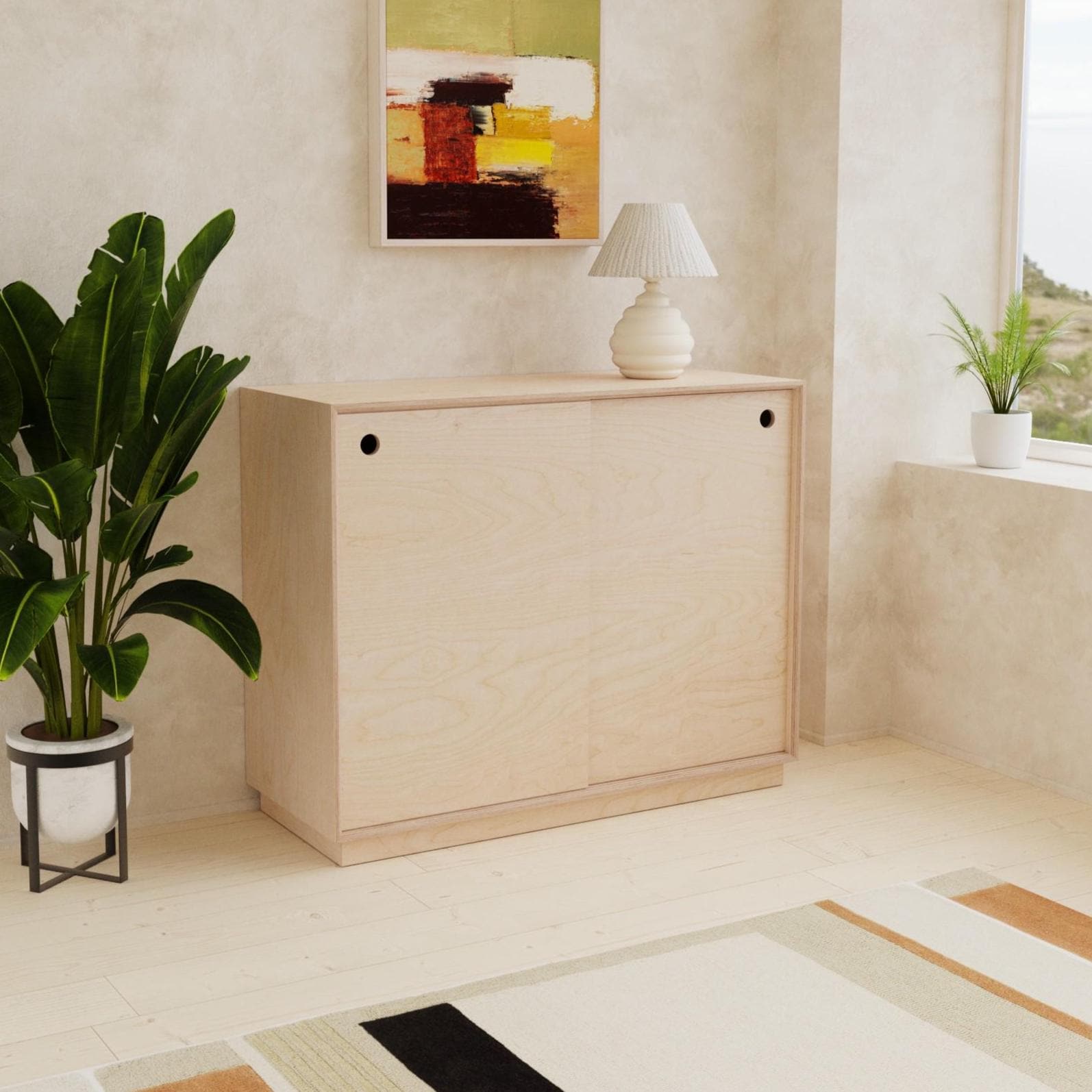 Picture Idea: Modern Minimalist Storage Cabinet