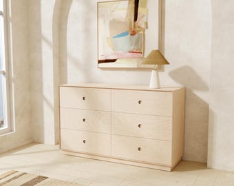 birch dresser modern Mid-Century Modern Birch Dresser by Harmony House, c.1960's  Vintage Supply