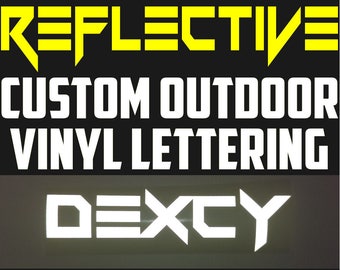 Custom Outdoor Vinyl Lettering