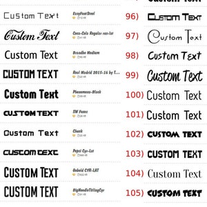 Custom Vinyl Decal – Vinyl Lettering & Text Sticker for Cars, Trucks, Boats, Windows, Doors, Walls, Signs