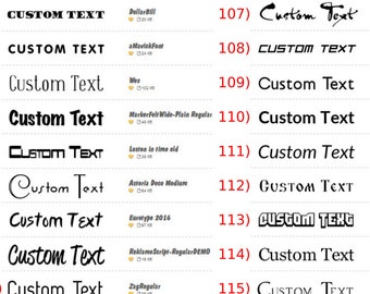 Vinyl Text Sticker - Custom Vinyl Lettering. Vinyl Text Decals for Wall Car Truck Boat Sign Business Windows Doors Wall Custom Sticker Decal