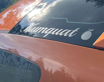 Custom Car Decal – Personalized Sticker Vinyl Lettering for Trucks, Bumpers, Tailgates, Vehicles Windows & Windshields