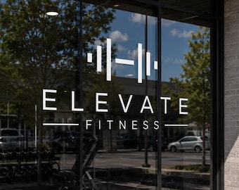 Custom Large Business Window Decals, Storefront Vinyl Lettering, Office Glass Door Business Name Sign