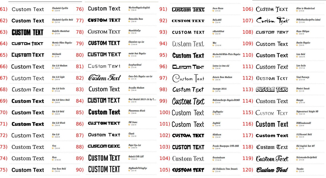 5 Tall Custom Vinyl Lettering PRICE PER WORD Vinyl Etsy