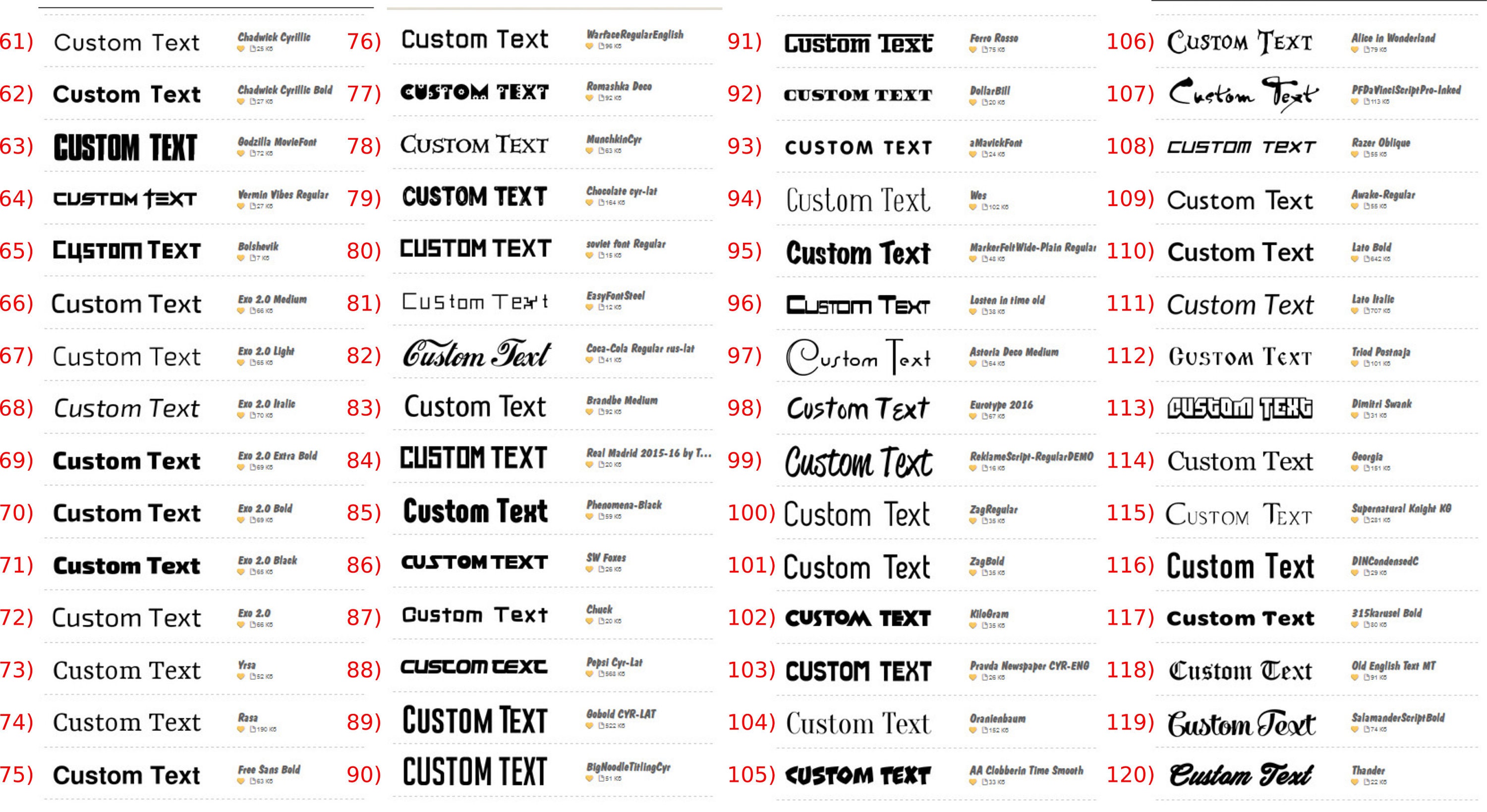 Vinyl Decals - Custom Font, Color, Size. Personalized Text & Quote ...