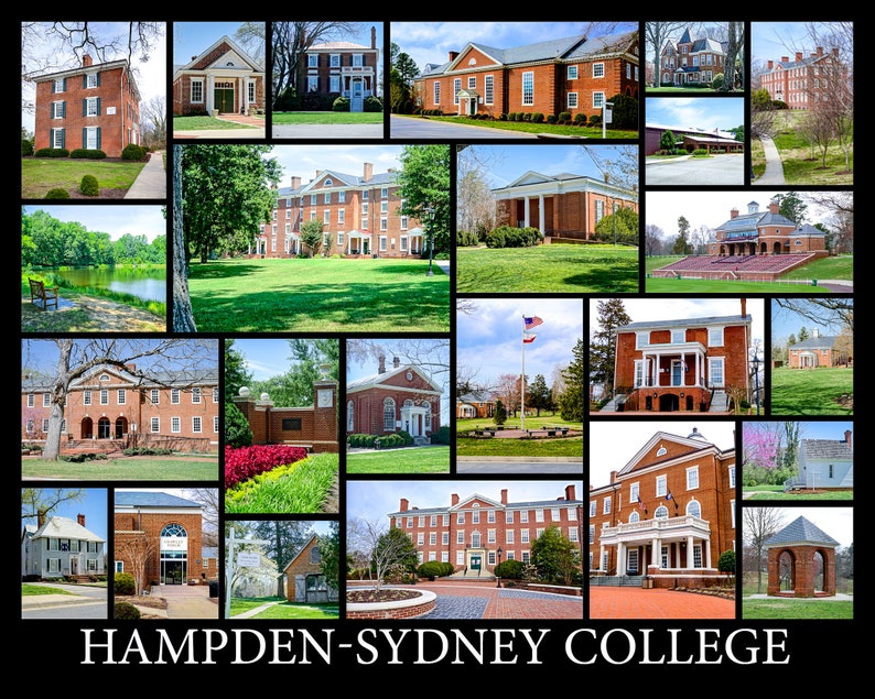 HampdenSydney College Etsy