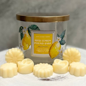 Lemon Pound Cake Wax Melts, Strongly Scented
