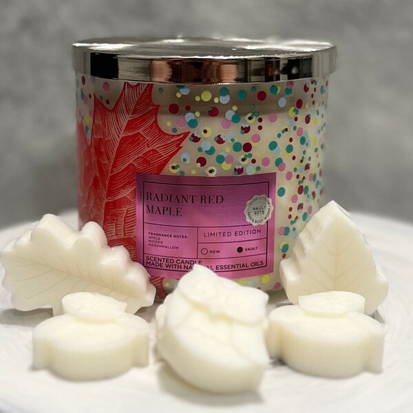 Radiant Red Maple Wax Melts, Bath & Body Works Wax Melts, Apple Scents