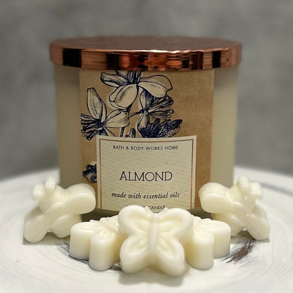 Almond Wax Melts, Bath & Body Works Wax Melts