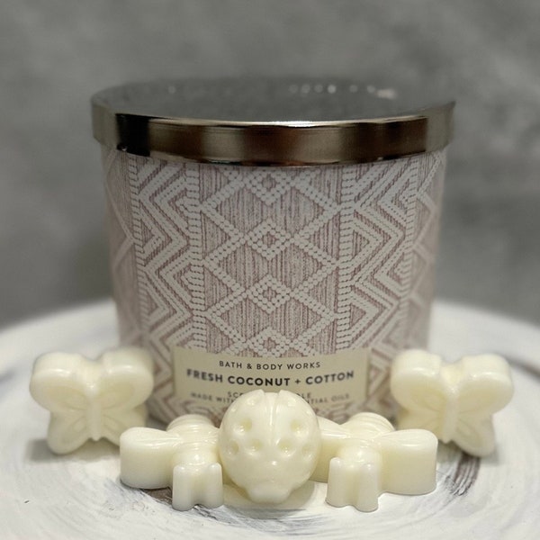 Fresh Coconut and Cotton Wax Melts - Bath & Body Works Wax Melts