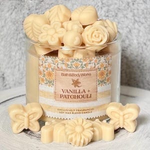 Vanilla Patchouli Wax Melts, Bath & Body Works Upcycled, Gifts for Her