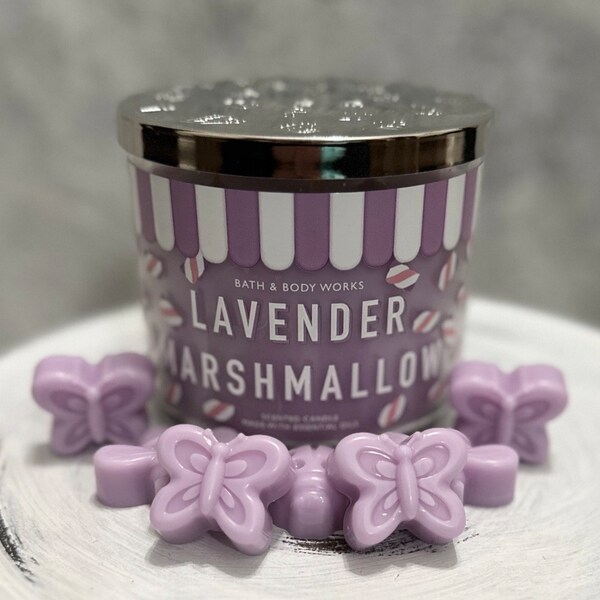 Lavender Marshmallow Wax Melts - Bath & Body Works Candle Wax Melts