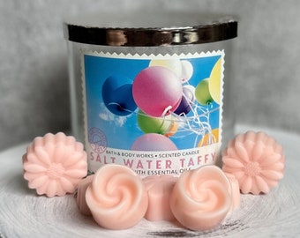 Salt Water Taffy Wax Melts, Bath & Body Works Wax Melts, Gifts for Home, College Dorm Room Gift Ideas, Summer Fragrances, Gourmand Scents