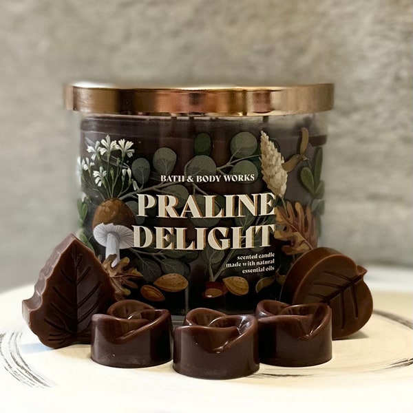 Praline Delight Wax Melts, Bath and Body Works Wax Melts, Gourmand Wax Melts