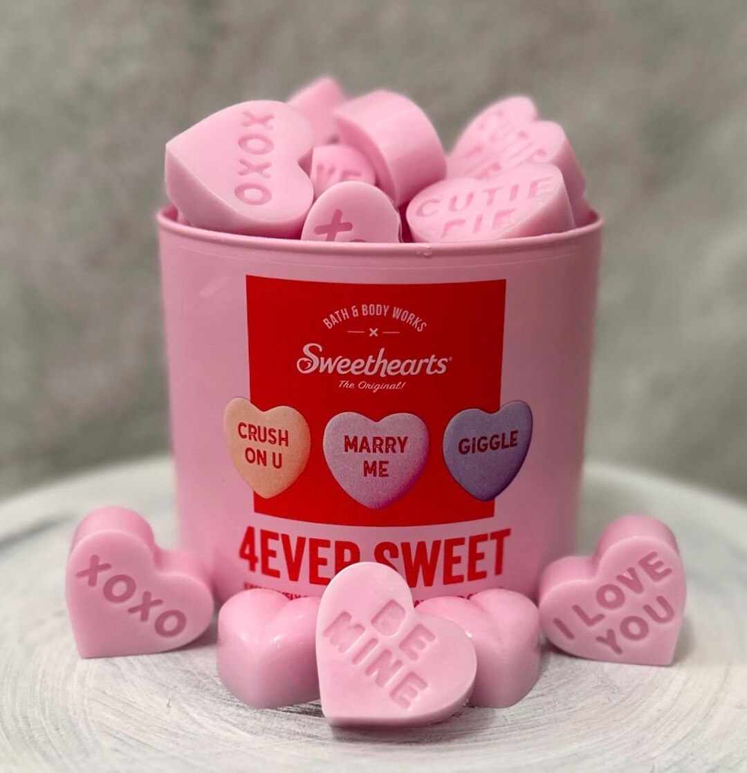 Sweetheart Candy Scented Wax Melts - Bath & Body Works Upcycled - Etsy