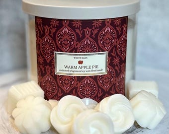 Warm Apple Pie Wax Melts: Handmade from Bath & Body Works Candle